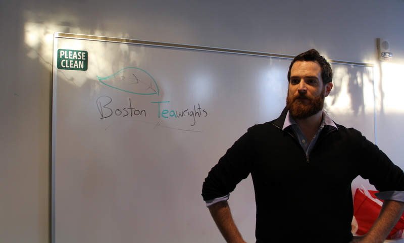 Caleb Getting Things Done for Boston Teawrights